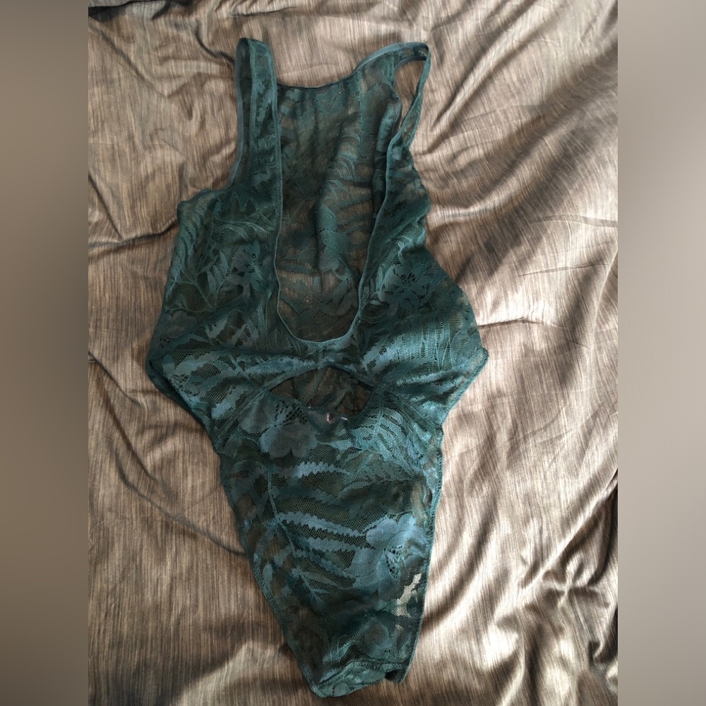 Savage X Fenty Shadowplay Lace Teddy - Picture 6 of 9